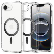 Spigen Spigen iPhone 17e/16e Skal MagSafe Mag Ultra Hybrid Carbon Fiber - Teknikhallen.se