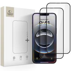 Tech-Protect T-P iPhone 17e/16e/14/13/13 Pro 2-PACK Sk&auml;rmskydd H&auml;rdat Glas - Teknikhallen.se