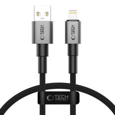 Tech-Protect Tech-Protect 0.25m 12W/2.4A Lightning Kabel UltraBoost Iron Grey - Teknikhallen.se