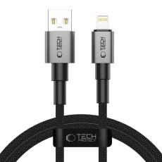 Tech-Protect Tech-Protect 1m 15W/2.4A Lightning Kabel UltraBoost Iron Grey - Teknikhallen.se