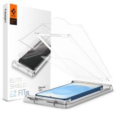 Spigen Spigen Samsung Galaxy S25 Sk&auml;rmskydd "Ez Fit" Elite Shield - Teknikhallen.se