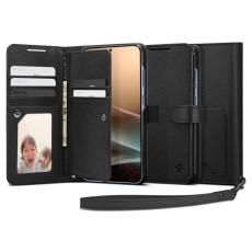 Spigen Spigen Samsung Galaxy S25 Plus Fodral Wallet "S" Svart - Teknikhallen.se
