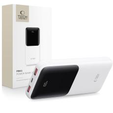Tech-Protect Tech-Protect 10000 mAh 22.5W Powerbank Vit - Teknikhallen.se