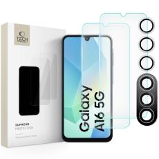 Tech-Protect Tech-Protect Samsung Galaxy A16 3-PACK Sk&auml;rmskydd / Linsskydd - Teknikhallen.se