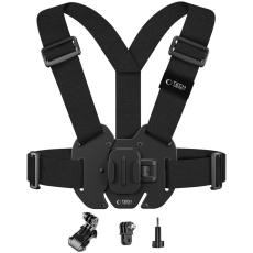 Tech-Protect Tech-Protect Br&ouml;stsele F&ouml;r GoPro / DJI Actionkamera Svart - Teknikhallen.se