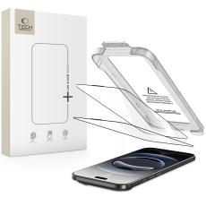Tech-Protect Tech-Protect iPhone Air 2-PACK Sk&auml;rmskydd Quick Set+ Svart - Teknikhallen.se