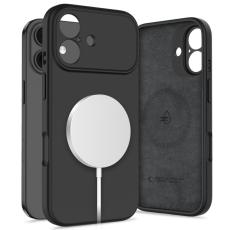 Tech-Protect Tech-Protect iPhone 17 Skal MagSafe Silicone Svart - Teknikhallen.se