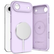 Tech-Protect Tech-Protect iPhone Air Skal MagSafe Silicone Mauve - Teknikhallen.se