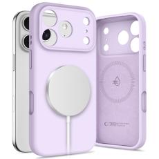 Tech-Protect Tech-Protect iPhone 17 Pro Max Skal MagSafe Silicone Mauve - Teknikhallen.se