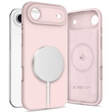 Tech-Protect Tech-Protect iPhone Air Skal MagSafe Silicone Pink Pearl - Teknikhallen.se
