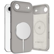 Tech-Protect Tech-Protect iPhone Air Skal MagSafe Silicone Stone Grey - Teknikhallen.se