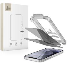 Tech-Protect Tech-Protect iPhone 12 / 12 Pro 2-PACK Sk&auml;rmskydd Quick Set Spy+ Privacy - Teknikhallen.se