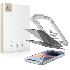 Tech-Protect T-P iPhone 17e/16e /14/13 Pro/13 2-PACK Sk&auml;rmskydd Quick Set Spy+ - Teknikhallen.se