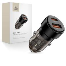 Tech-Protect Tech-Protect 75W PD USB-C / USB-A Billaddare Svart - Teknikhallen.se