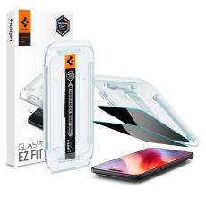 Spigen Spigen iPhone Air 2-PACK Sk&auml;rmskydd GLAS.tR "Ez Fit" Privacy - Teknikhallen.se