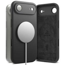 Ringke Ringke iPhone Air Skal MagSafe Silikon Svart - Teknikhallen.se