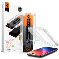 Spigen Spigen iPhone 17/17 Pro/16 Pro Sk&auml;rmskydd GLAS.tR "Ez Fit Pro" - Teknikhallen.se