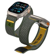 Spigen Spigen Apple Watch 42/44/45/46/49 mm Armband Athlex Gr&ouml;n - Teknikhallen.se
