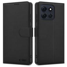 Tech-Protect Tech-Protect Motorola Moto G56 5G Fodral L&auml;der Svart - Teknikhallen.se