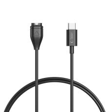 Tech-Protect Tech-Protect 1m USB-C Garmin Watch Ladddare UltraBoost Svart - Teknikhallen.se