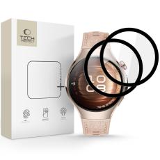Tech-Protect Tech-Protect Huawei Watch 5 46 mm 2-PACK Sk&auml;rmskydd GlassFlex+ - Teknikhallen.se