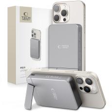 Tech-Protect Tech-Protect 10000 mAh MagSafe Powerbank LifeMag Space Grey - Teknikhallen.se