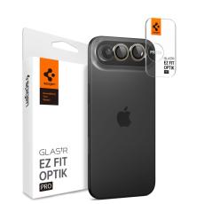 Spigen Spigen iPhone Air 2-PACK Linsskydd GLAS.tR "Ez Fit" Guld - Teknikhallen.se