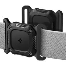 Spigen Spigen Apple AirTag 2/1 H&aring;llare Tough Armor Svart - Teknikhallen.se