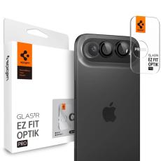 Spigen Spigen iPhone Air 2-PACK Linsskydd GLAS.tR "Ez Fit" Svart - Teknikhallen.se