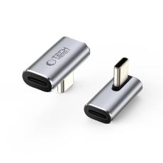 Tech-Protect Tech-Protect USB-C - USB-C Adapter UltraBoost Gr&aring; - Teknikhallen.se