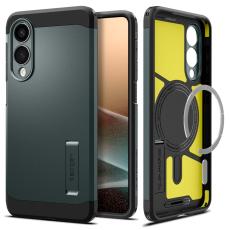 Spigen Spigen Galaxy S25 Edge Skal MagSafe Tough Armor Abyss Green - Teknikhallen.se
