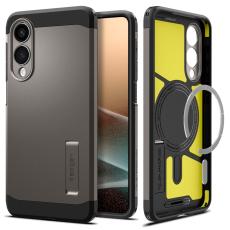 Spigen Spigen Galaxy S25 Edge Skal MagSafe Tough Armor Gunmetal - Teknikhallen.se
