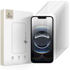 Tech-Protect Tech-Protect iPhone 17e/16e/14/13/13 Pro 10-PACK Sk&auml;rmskydd H&auml;rdat Glas - Teknikhallen.se