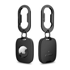 Tech-Protect Tech-Protect Apple AirTag 2/1 H&aring;llare Velar Svart - Teknikhallen.se