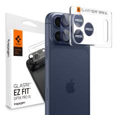 Spigen Spigen iPhone 17 Pro Max Linsskydd Optik Pro GLAS.tR "Ez Fit" Bl&aring; - Teknikhallen.se