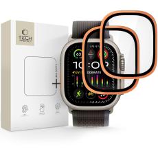 Tech-Protect Tech-Protect Apple Watch Ultra 49 mm 2-PACK Sk&auml;rmskydd GlassRing - Teknikhallen.se