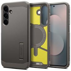 Spigen Spigen Galaxy S25 FE Skal MagSage Tough Armor Gunmetal - Teknikhallen.se