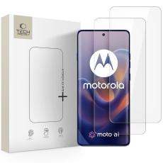 Tech-Protect T-P Motorola Edge 60/60 Pro/60 Fusion 2-PACK Sk&auml;rmskydd HydroFlex+ - Teknikhallen.se