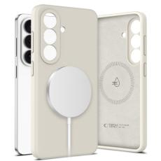 Tech-Protect Tech-Protect Galaxy S26 Skal MagSafe Silicone Cosmic Latte - Teknikhallen.se