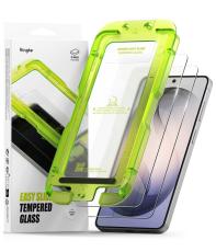 Ringke Ringke Galaxy S26 Plus 2-PACK Easy Slide Sk&auml;rmskydd H&auml;rdat Glas - Teknikhallen.se