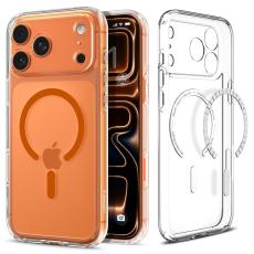 Spigen Spigen iPhone 17 Pro Max Skal MagSafe Ultra Hybrid Transparent/Orange - Teknikhallen.se