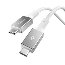 Spigen Spigen 1m 100W USB-C - USB-C Kabel Essential Vit - Teknikhallen.se