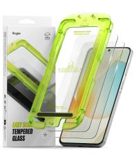 Ringke Ringke Galaxy A57 5G 2-PACK Easy Slide Sk&auml;rmskydd H&auml;rdat Glas - Teknikhallen.se