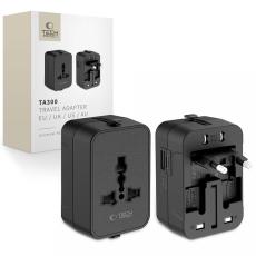 Tech-Protect Tech-Protect Reseadapter EU / UK / US / AU Svart - Teknikhallen.se