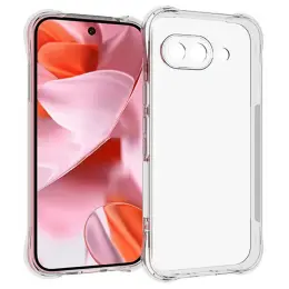 Google Pixel 9a Skal TPU Shockproof Transparent - Teknikhallen.se