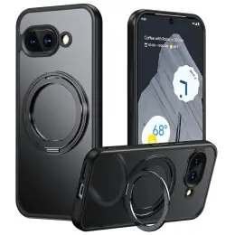  Google Pixel 9a Skal MagSafe Hybrid Kickstand Svart - Teknikhallen.se