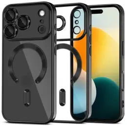 Tech-Protect Tech-Protect iPhone 17 Pro Max Skal MagSafe MagFlex Shiny Black - Teknikhallen.se