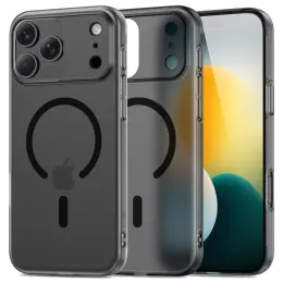 Tech-Protect Tech-Protect iPhone 17 Pro Max Skal MagSafe MagSlim Matt Svart - Teknikhallen.se