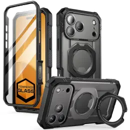 Supcase Supcase iPhone 17 Pro Skal MagSafe Unicorn Beetle Grip Pro Svart - Teknikhallen.se