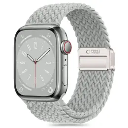 Tech-Protect Tech-Protect Apple Watch 38/40/41/42 mm Armband NylonMag Stone - Teknikhallen.se